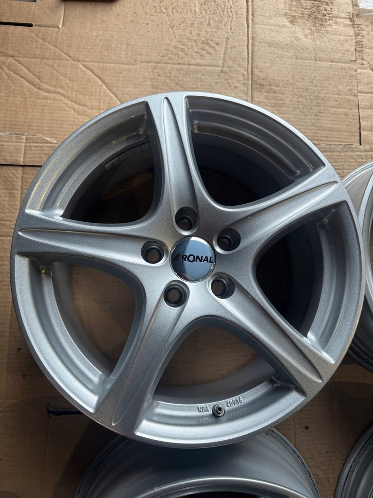 4x Alufelge 17 Zoll 8.0" 5x112 44ET Schwarz 56R7805 Rim Wheel FEL7467918194al