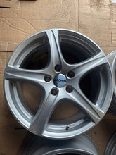 Laden Sie das Bild in den Galerie-Viewer, 4x Alufelge 17 Zoll 8.0" 5x112 44ET Schwarz 56R7805 Rim Wheel FEL7467918194al