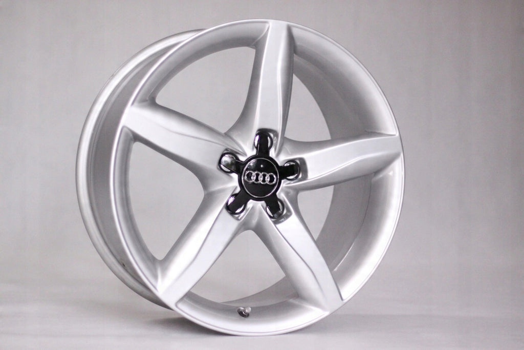 4x Alufelge 18 Zoll 8.0" 5x112 47ET Glanz Silber 8K0601025D Audi A6 A4 Rim Wheel