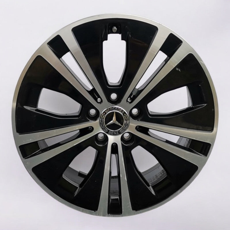 1x Alufelge 18 Zoll 8.0" 5x112 43ET A2134015200 Mercedes-Benz Rim Wheel