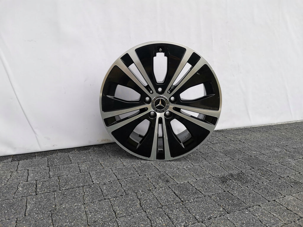 1x Alufelge 18 Zoll 8.0" 5x112 43ET A2134015200 Mercedes-Benz Rim Wheel