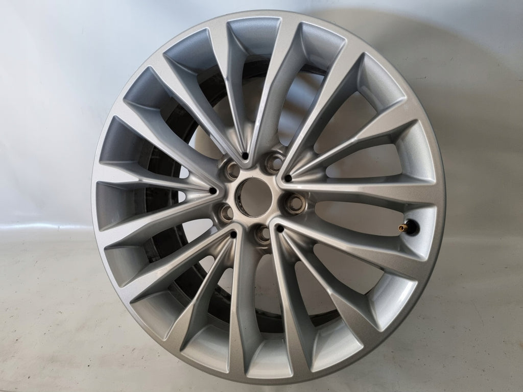 1x Alufelge 18 Zoll 8.0" 5x112 30ET Glanz Silber 6863418 BMW G31 G30 Rim Wheel FEL5504043626bt