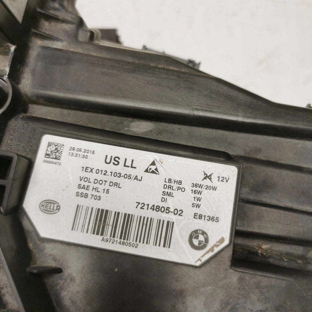 Frontscheinwerfer BMW 3 F30 F31 7214805 LED Links Scheinwerfer Headlight SCH1540415212xt