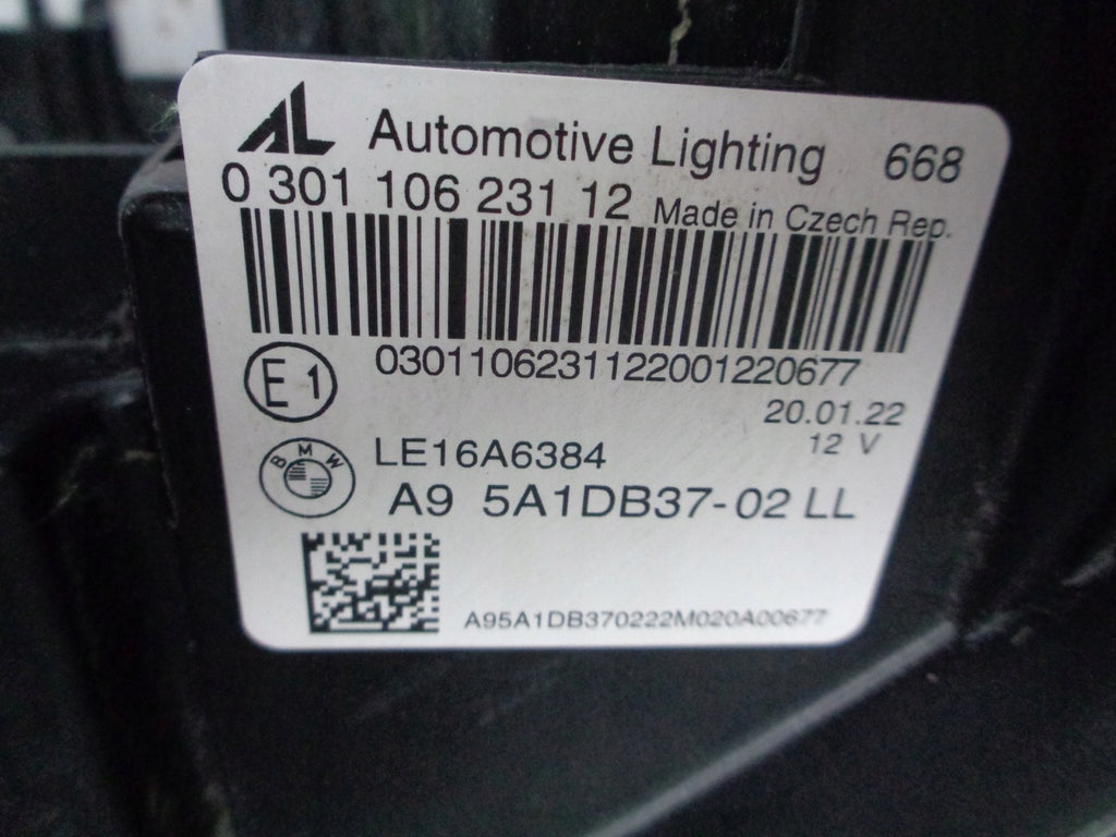 Frontscheinwerfer BMW 3 G21 G20 5A1DB37-02 Links Scheinwerfer Headlight SCH9238575459yv