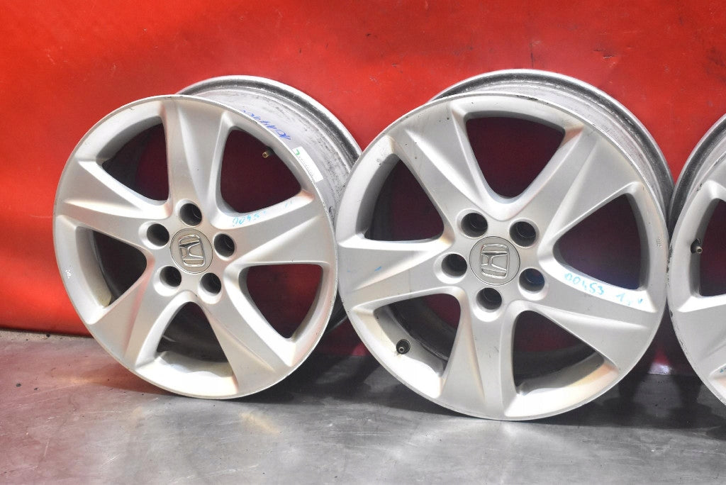 4x Alufelge 17 Zoll 7.5" 5x114.3 55ET Glanz Silber TL0775A Honda Accord VIII I FEL7799008994rs
