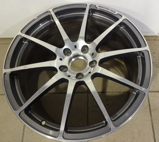 1x Alufelge 19 Zoll 9.5" 5x112 60ET A1974010402 Mercedes-Benz Sls Amg Rim Wheel