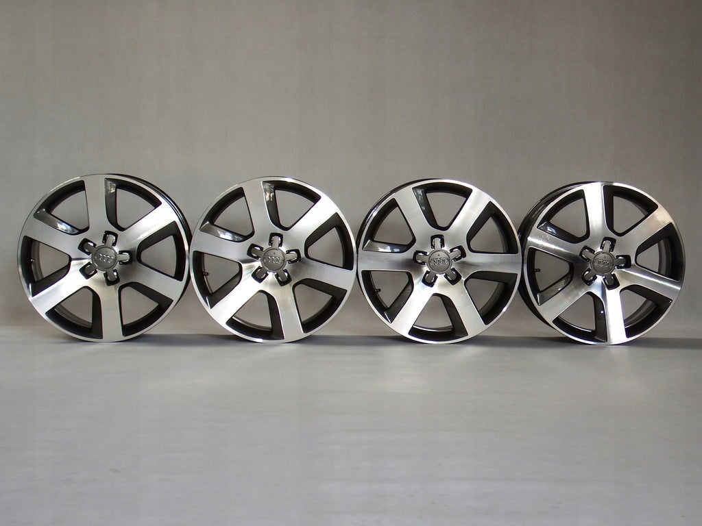 4x Alufelge 17 Zoll 8.0" 5x112 39ET Glanz Grau 4G0601025BK Audi A6 C7 B9 Mg FEL7303267263gv