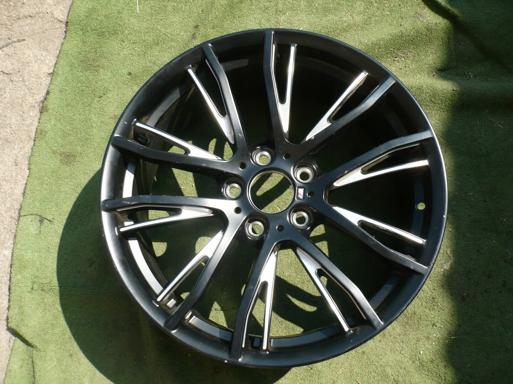 1x Alufelge 19 Zoll 7.5" 5x120 45ET Matt Schwarz 6862772 BMW 1 F21 F20 Rim Wheel FEL4074303359vb