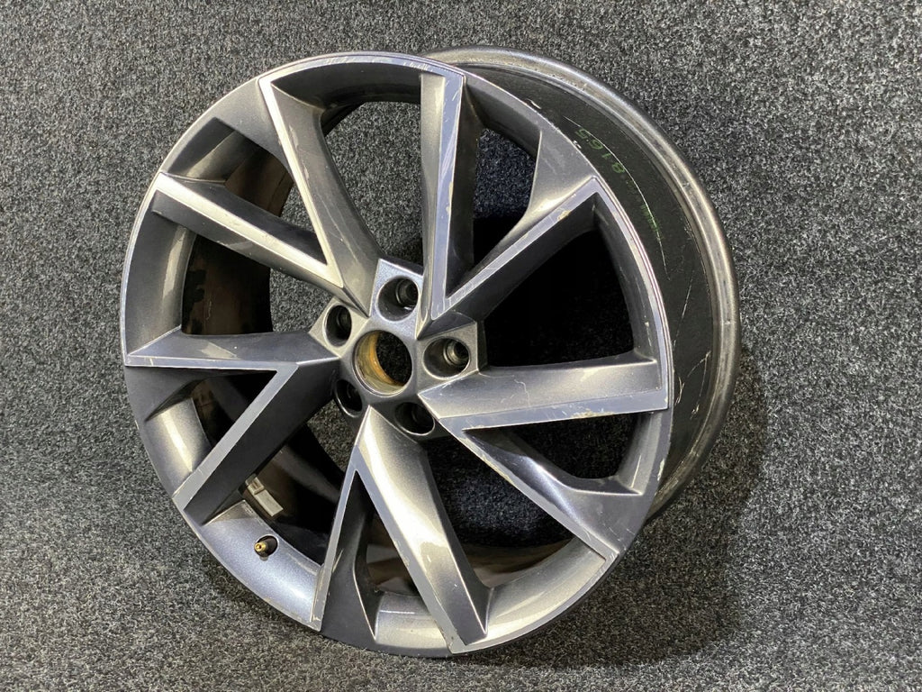 1x Alufelge 18 Zoll 8.0" 5x112 44ET Glanz 3V0601025AP Mg Superb Iii Rim Wheel FEL3457724134fh