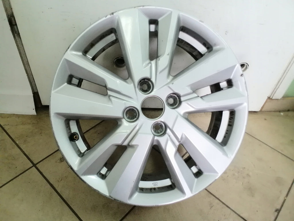 1x Alufelge 16 Zoll 6.0" 4x100 50ET Nissan Micra Rim Wheel