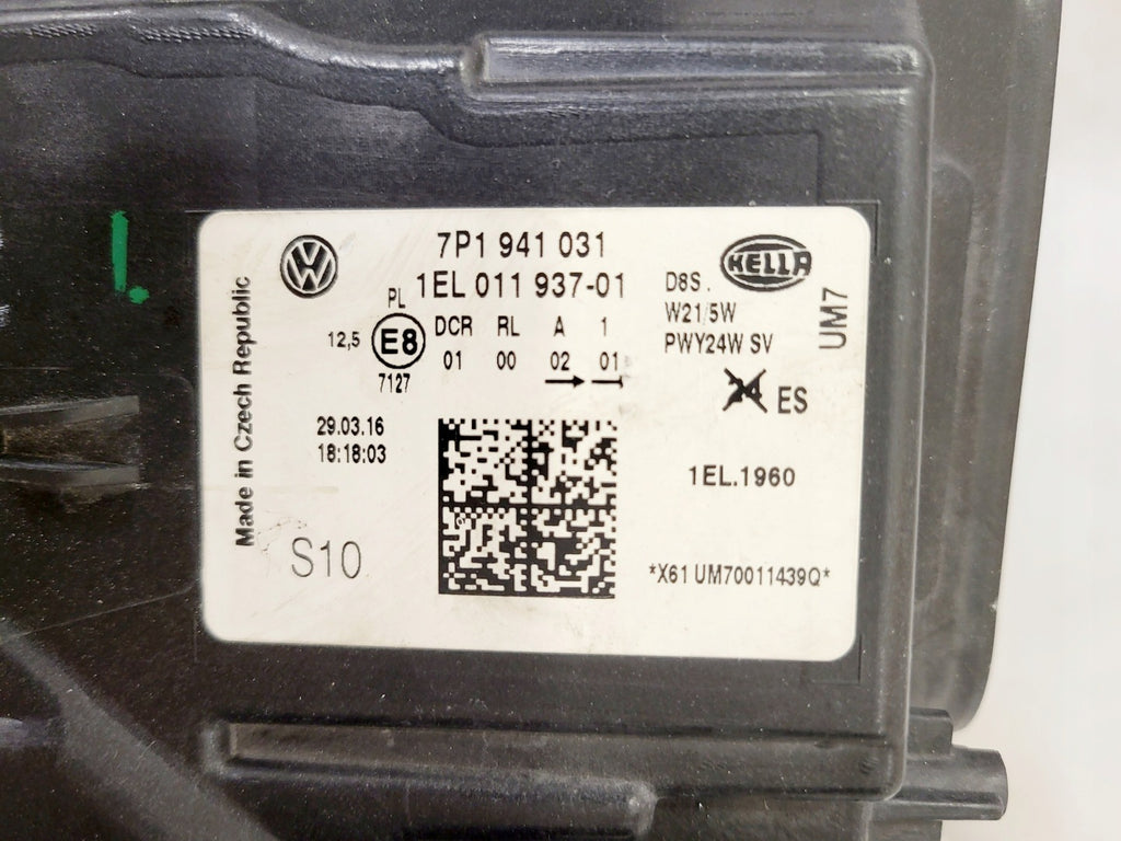 Frontscheinwerfer VW Touareg 7P1941031 7P1941032 Xenon Ein Satz Headlight