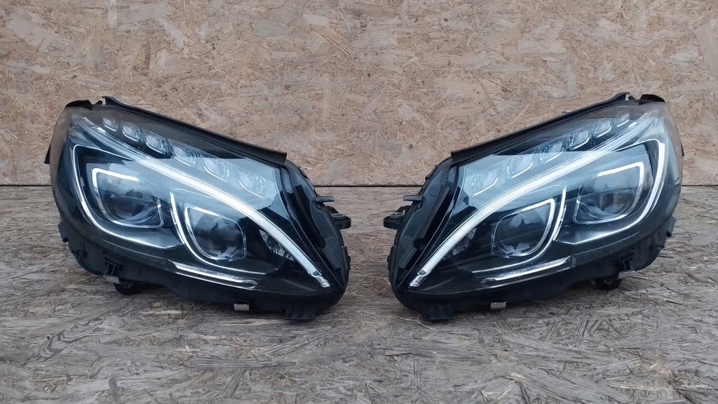 Frontscheinwerfer Mercedes-Benz A2059063104 A2059063204 LED Ein Satz Headlight SCH9909607514ln
