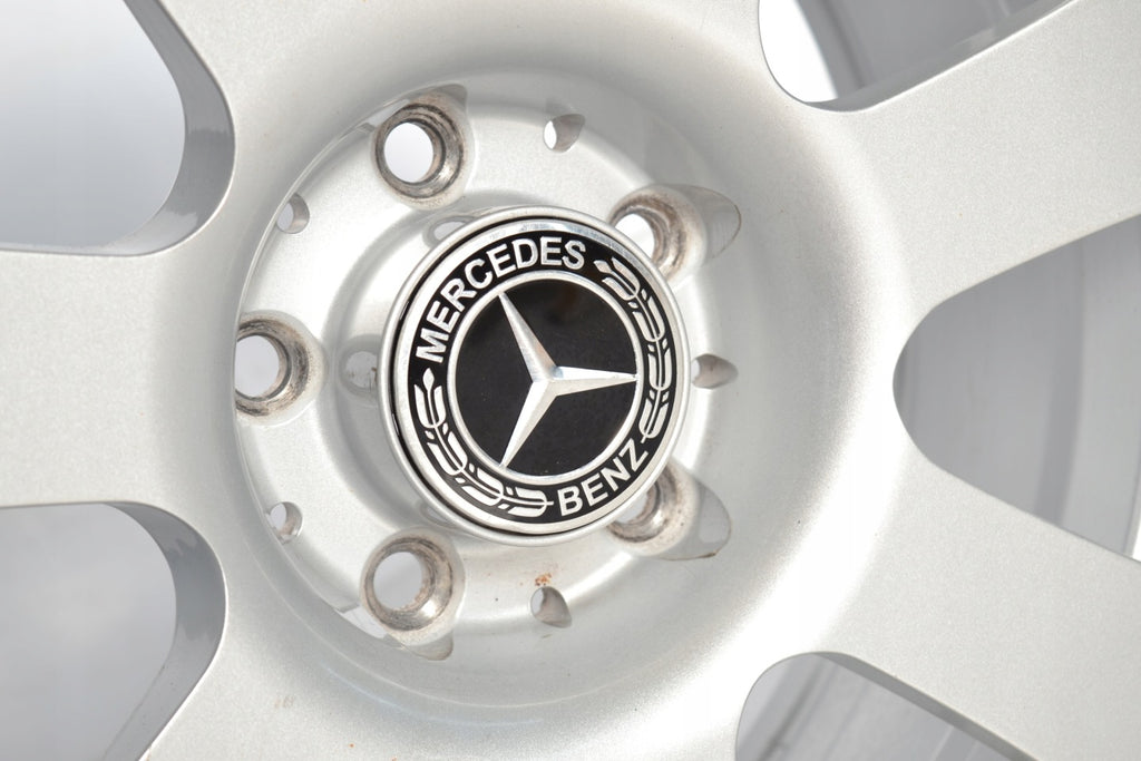 4x Alufelge 17 Zoll 8.0" 5x112 43ET Glanz Silber A2214010202 Mercedes-Benz Viano FEL7852057166xw