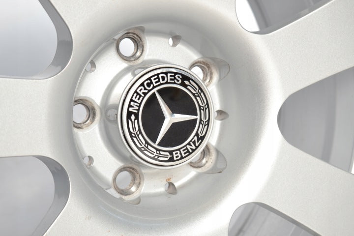 4x Alufelge 17 Zoll 8.0" 5x112 43ET Glanz Silber A2214010202 Mercedes-Benz Viano FEL7852057166xw