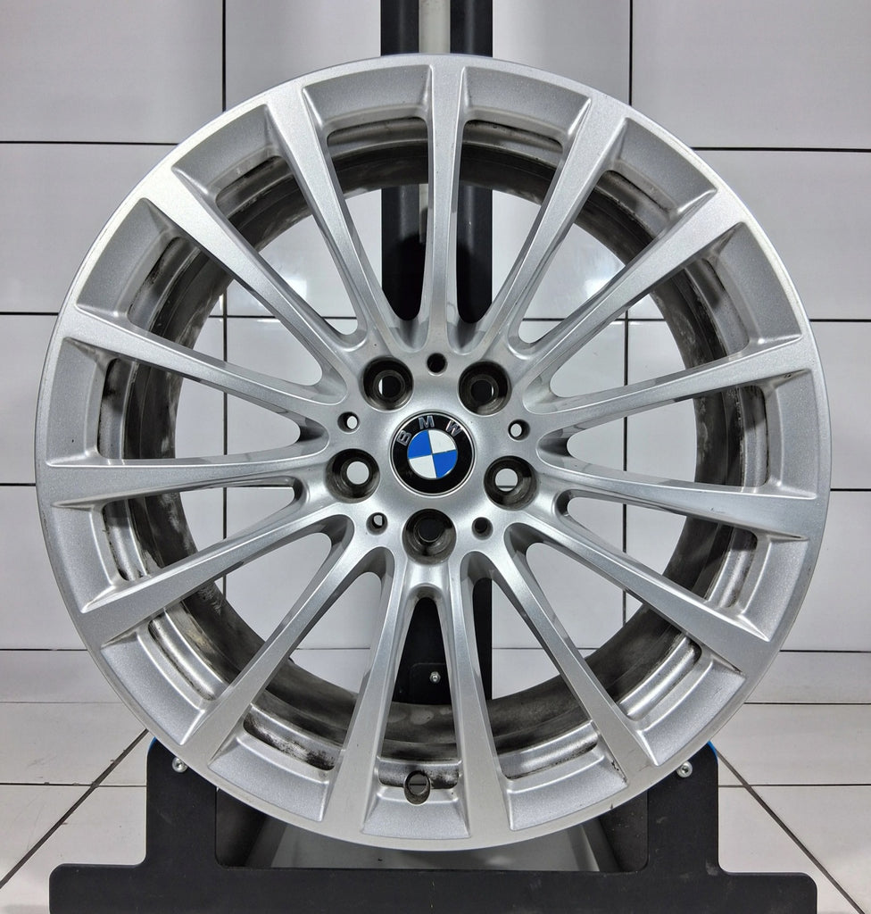 1x Alufelge 18 Zoll 8.0" 5x112 30ET Glanz Silber 6861224 BMW G30 Rim Wheel FEL4890294056vn