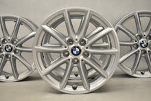 Laden Sie das Bild in den Galerie-Viewer, 4x Alufelge 17 Zoll 7.5" 5x112 52ET Glanz Silber 6856061 BMW F45 F39 X1 F48 FEL6441222059qb