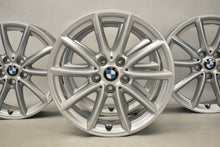 Laden Sie das Bild in den Galerie-Viewer, 4x Alufelge 17 Zoll 7.5" 5x112 52ET Glanz Silber 6856061 BMW F45 F39 X1 F48 FEL6441222059qb