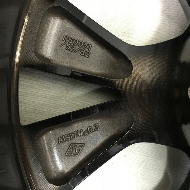 1x Alufelge 17 Zoll 7.0" 5x114.3 35ET Glanz Schwarz 403002540R Renault Rim Wheel FEL6004448741mc
