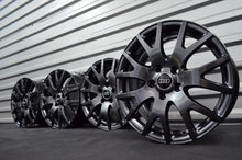Laden Sie das Bild in den Galerie-Viewer, 4x Alufelge 17 Zoll 7.0" 5x112 47ET Schwarz Audi B6 B7 Rim Wheel FEL7411759717cw