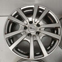Laden Sie das Bild in den Galerie-Viewer, 4x Alufelge 17 Zoll 7.0" 5x112 51ET Glanz Silber Audi I Rim Wheel FEL2385732160ny