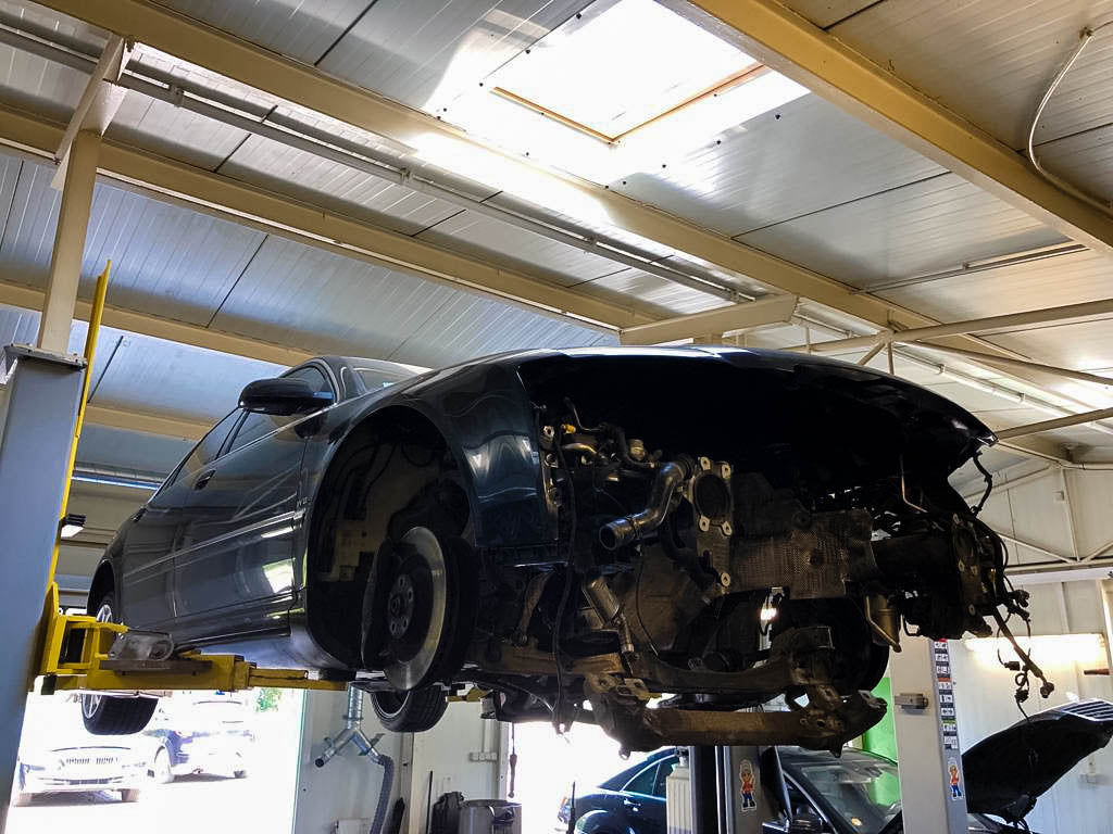Motor Audi A6 A8 BNG 3.0 TDI 211PS 155kW 174TKm 2008 Benzin Engine Unkomplett