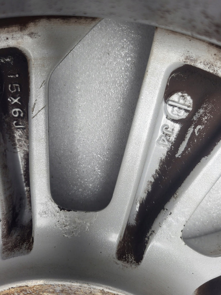 1x Alufelge 15 Zoll 6.0" 4x100 50ET T5A15060G Honda Jazz Rim Wheel