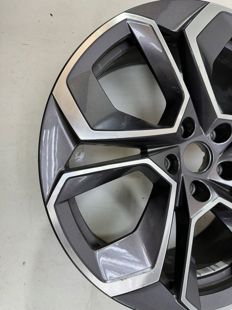 1x Alufelge 19 Zoll 7.5" 5x112 48ET 5E3601025T Mitsubishi IV Octavia 5e3