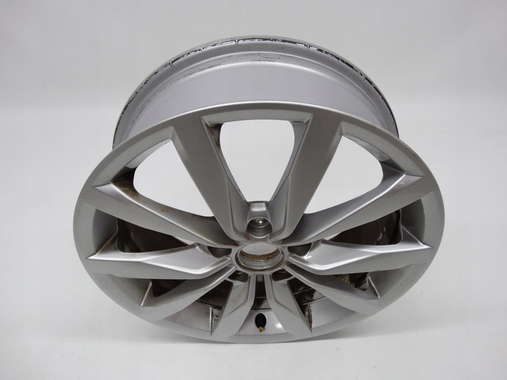 1x Alufelge 17 Zoll 6.0" 5x112 48ET Glanz Silber 5G0601025K VW Golf Vii