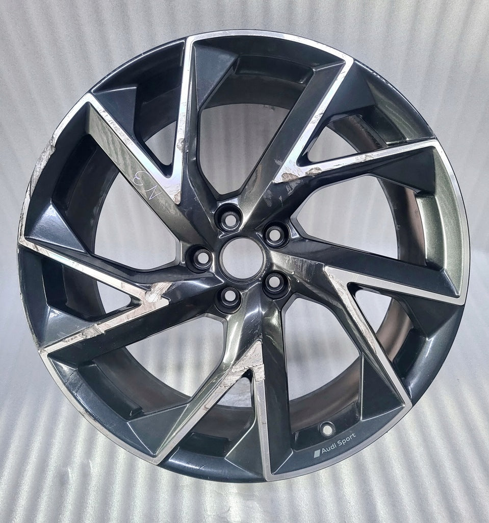 1x Alufelge 21 Zoll 8.5" 5x112 38ET Glanz Schwarz 83A601025AE Audi Mg Rim Wheel FEL2311877911wg