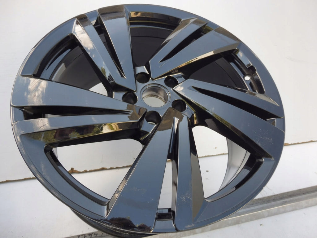 1x Alufelge 20 Zoll 9.0" 5x112 33ET Glanz Schwarz 760601025S VW Touareg FEL7729609832fx