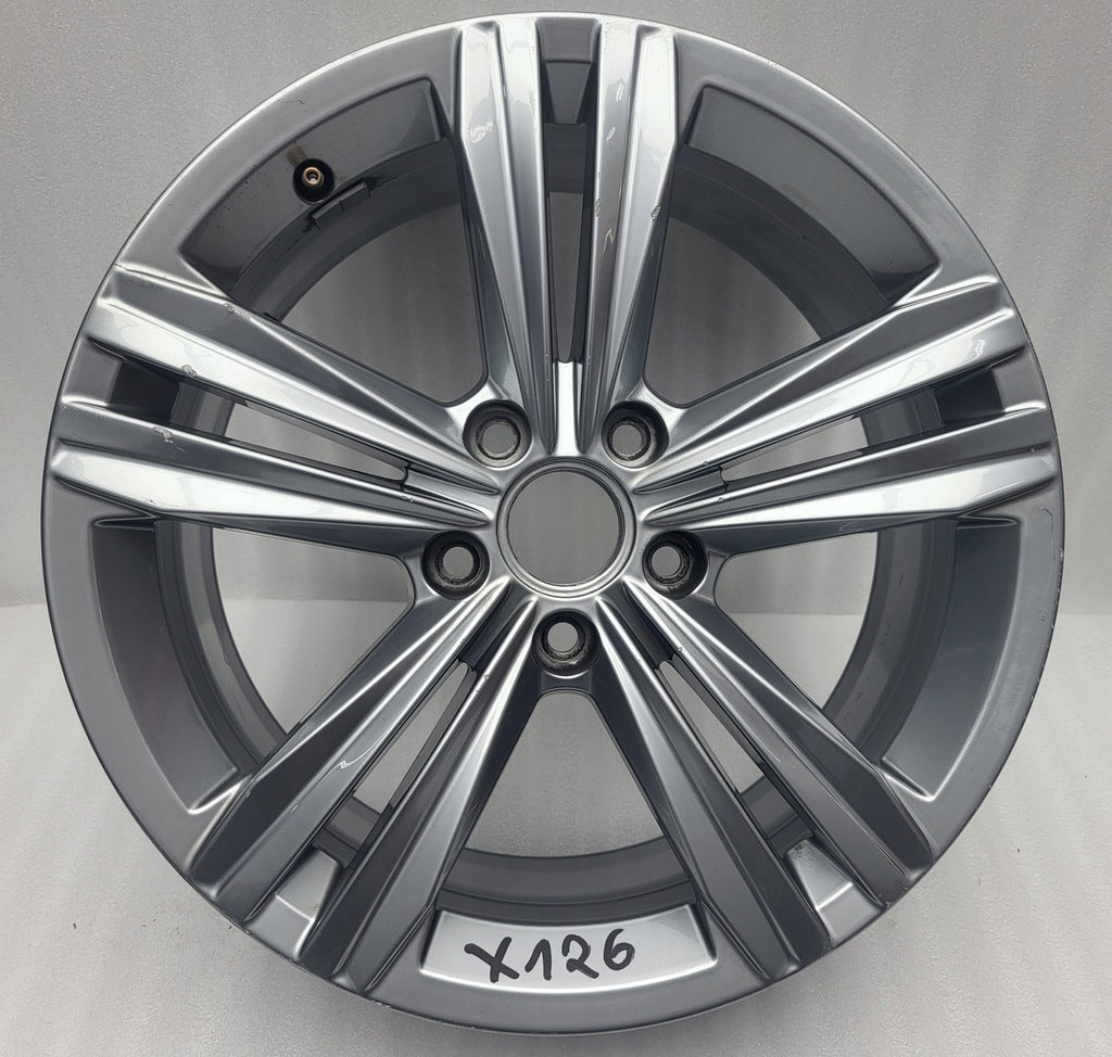 1x Alufelge 17 Zoll 7.0" 5x112 40ET Matt Grau 3G0601025BF MA-DAR81 VW Passat B8 FEL7286326294bg