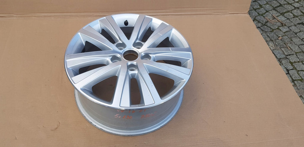 1x Alufelge 17 Zoll 7.0" 5x120 55ET Glanz Schwarz 7E0601025 VW T5 Rim Wheel FEL9240793398lf
