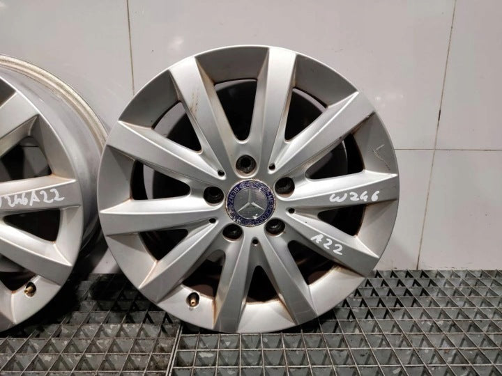 1x Alufelge 16 Zoll 6.5" 5x112 A2464010202 Mercedes-Benz W246 W242 Rim Wheel FEL9805488518um