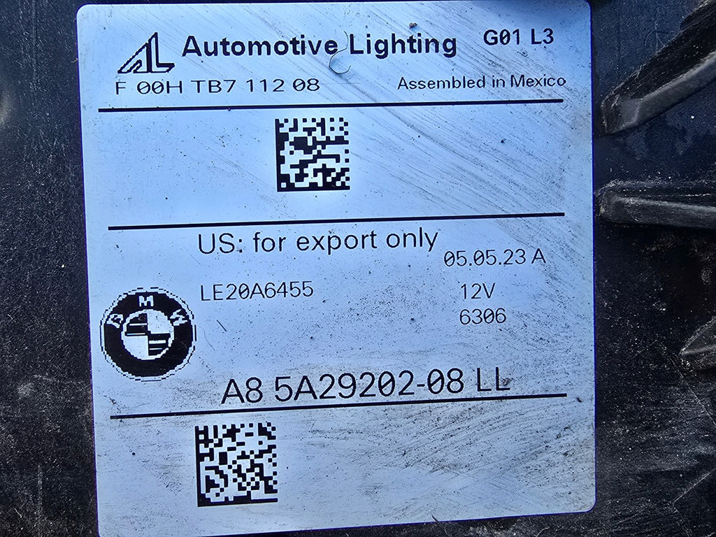 Frontscheinwerfer BMW X3 G01 G02 5A29202-08LL Full LED Rechts Headlight SCH4072395535eu