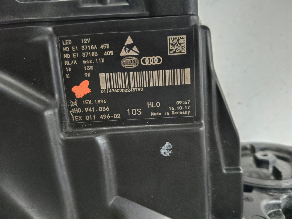 Frontscheinwerfer Audi A8 4H0941036 Full LED Rechts Scheinwerfer Headlight SCH6426766743ng