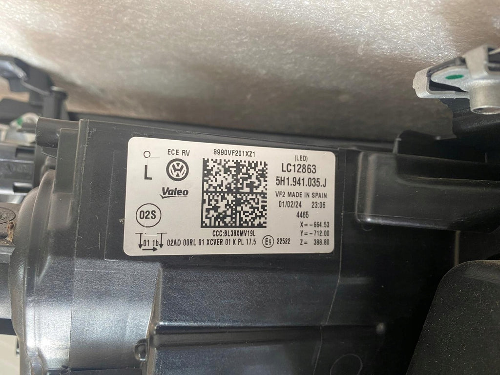 Frontscheinwerfer VW Golf VIII 5H1941035 LED Links Scheinwerfer Headlight SCH8311895151zp