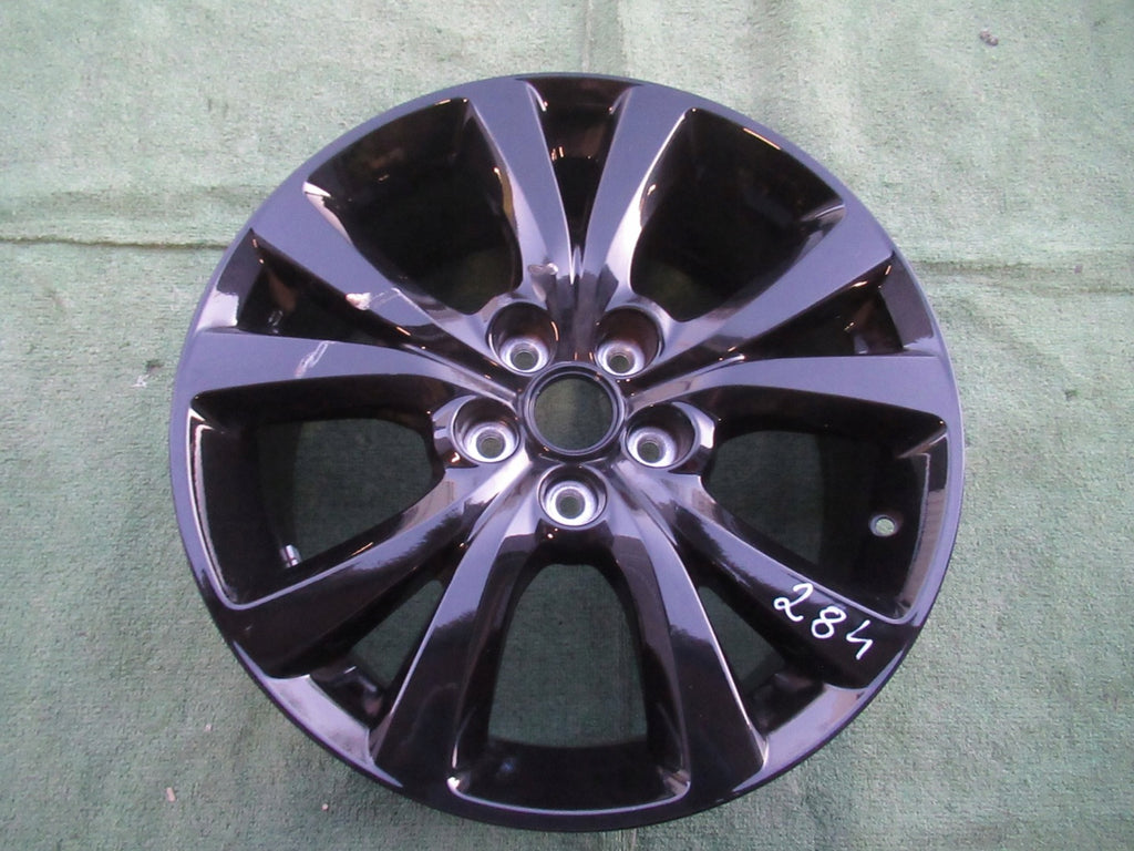 1x Alufelge 18 Zoll 7.0" 5x114.3 45ET Glanz Schwarz 9965957080 Mazda Cx-5 Cx5 FEL1377596848gi