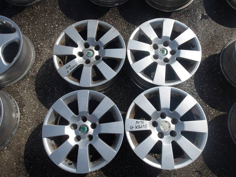 4x Alufelge 16 Zoll 7.0" 5x112 37ET 3U0601025A Skoda Superb I Rim Wheel FEL1934859686lu