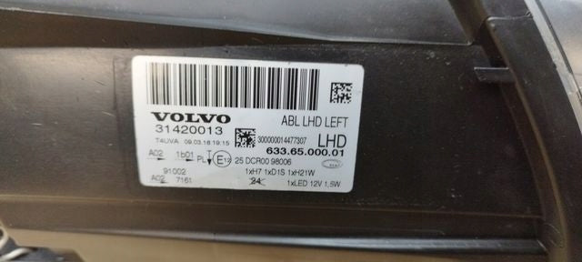 Frontscheinwerfer Volvo S80 II V70 31420013 31420014 Rechts oder Links