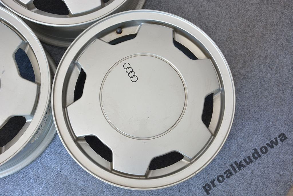 1x Alufelge 15 Zoll 6.0" 5x112 45ET Glanz 447601025D Audi Rim Wheel FEL4850602281fy