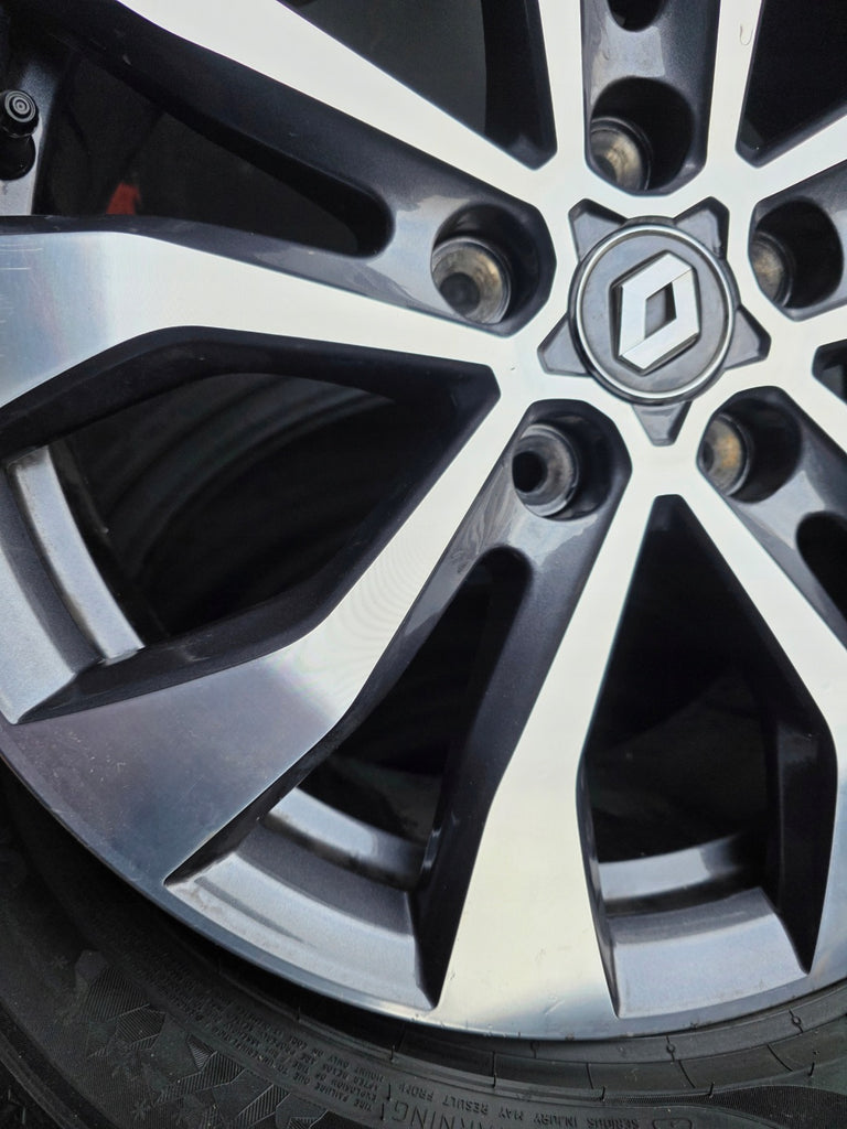 1x Alufelge 17 Zoll 7.0" 4x114.3 43ET Glanz Silber 403007202R Renault Megane 1 FEL7207848719mh