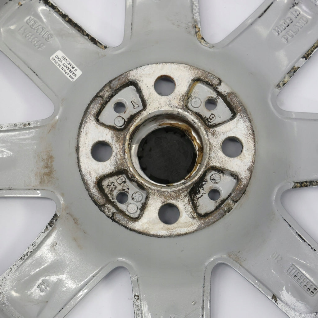 1x Alufelge 16 Zoll 6.5" 4x100 48ET Silber 6791941 Mini R55 R56 Rim Wheel FEL3270031591qa
