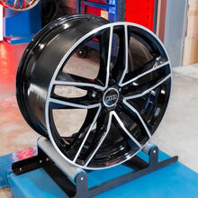 Laden Sie das Bild in den Galerie-Viewer, 4x Alufelge 19 Zoll 9.0" 5x112 52ET Glanz Schwarz Audi Rim Wheel FEL4126443285mc