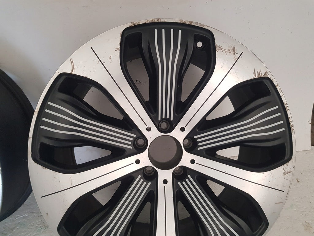 1x Alufelge 20 Zoll 8.5" 5x112 30ET Glanz Schwarz A2934010500 Mercedes-Benz Eqc FEL8417116142ym