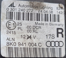 Load image into Gallery viewer, Frontscheinwerfer Audi A4 B8 8K0941004C Xenon Rechts Scheinwerfer Headlight