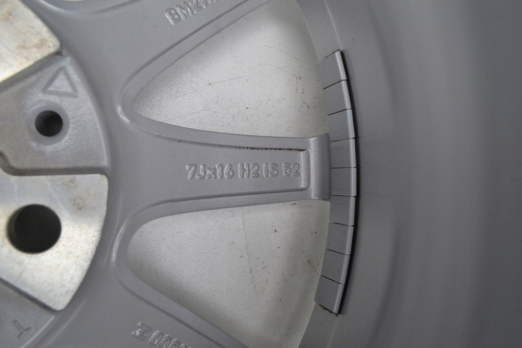 4x Alufelge 16 Zoll 7.0" 5x112 52ET Glanz Silber 6855080 BMW F44 F45 F46 FEL9900581587sc