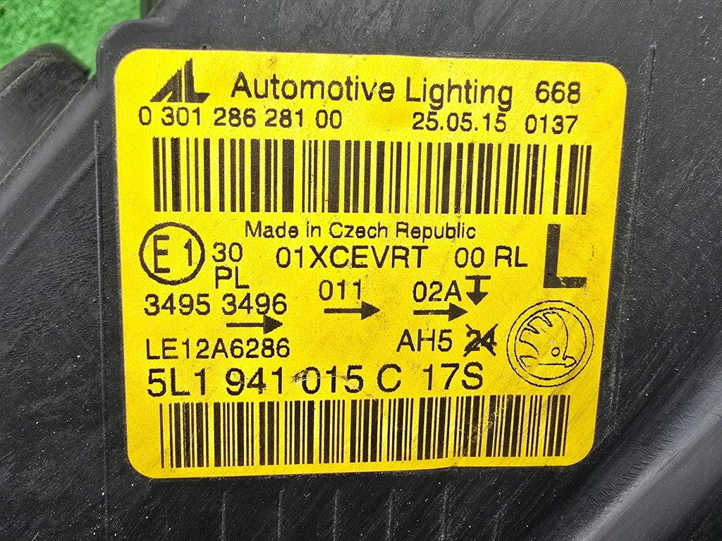 Frontscheinwerfer Skoda Yeti 5L1941015C Xenon Links Scheinwerfer Headlight SCH1851416099xq
