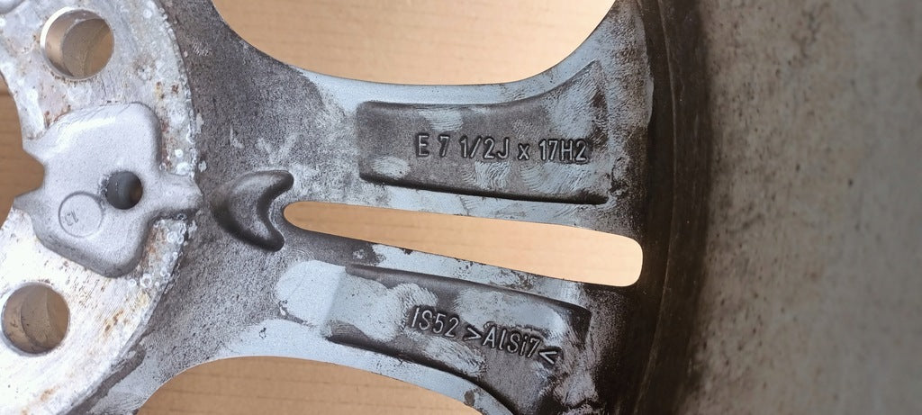 1x Alufelge 17 Zoll 7.5" 5x112 52ET 6856065 BMW F48 Rim Wheel FEL7092243323sf