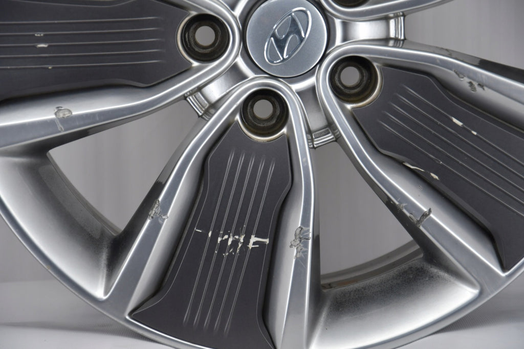 4x Alufelge 17 Zoll 7.0" 5x114.3 53ET Glanz 52910-G2300 Hyundai I Rim Wheel FEL7978997480rd