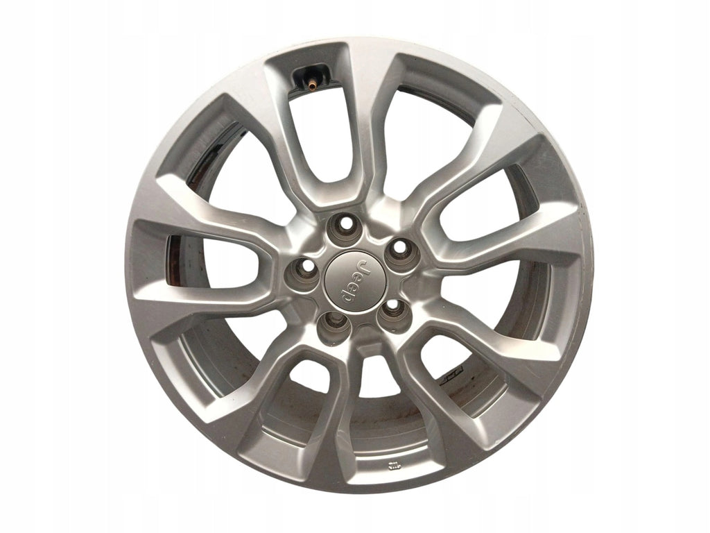 1x Alufelge 17 Zoll 7.0" 5x110 37 5ET Glanz Silber 52145034 Jeep Compass FEL7768599091kb